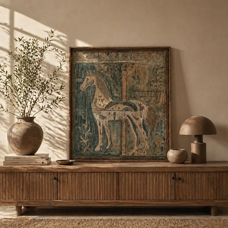 Equestrian Artifact Wall Art Decor