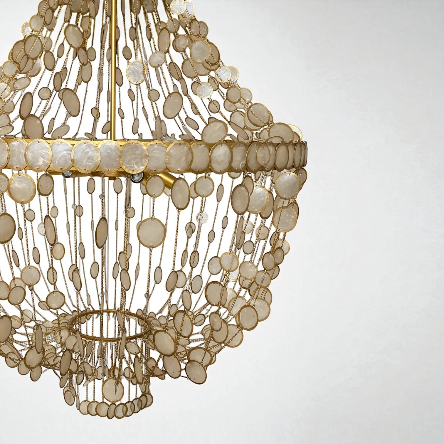 aureline capiz chandelier