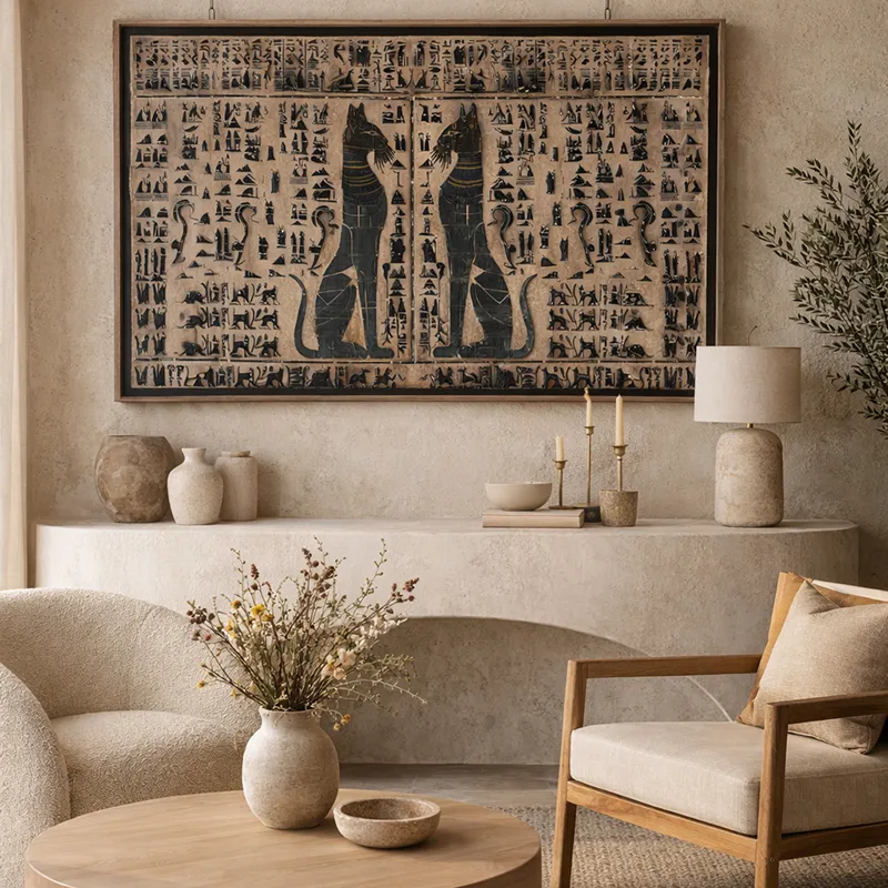 bastet echo wall decor