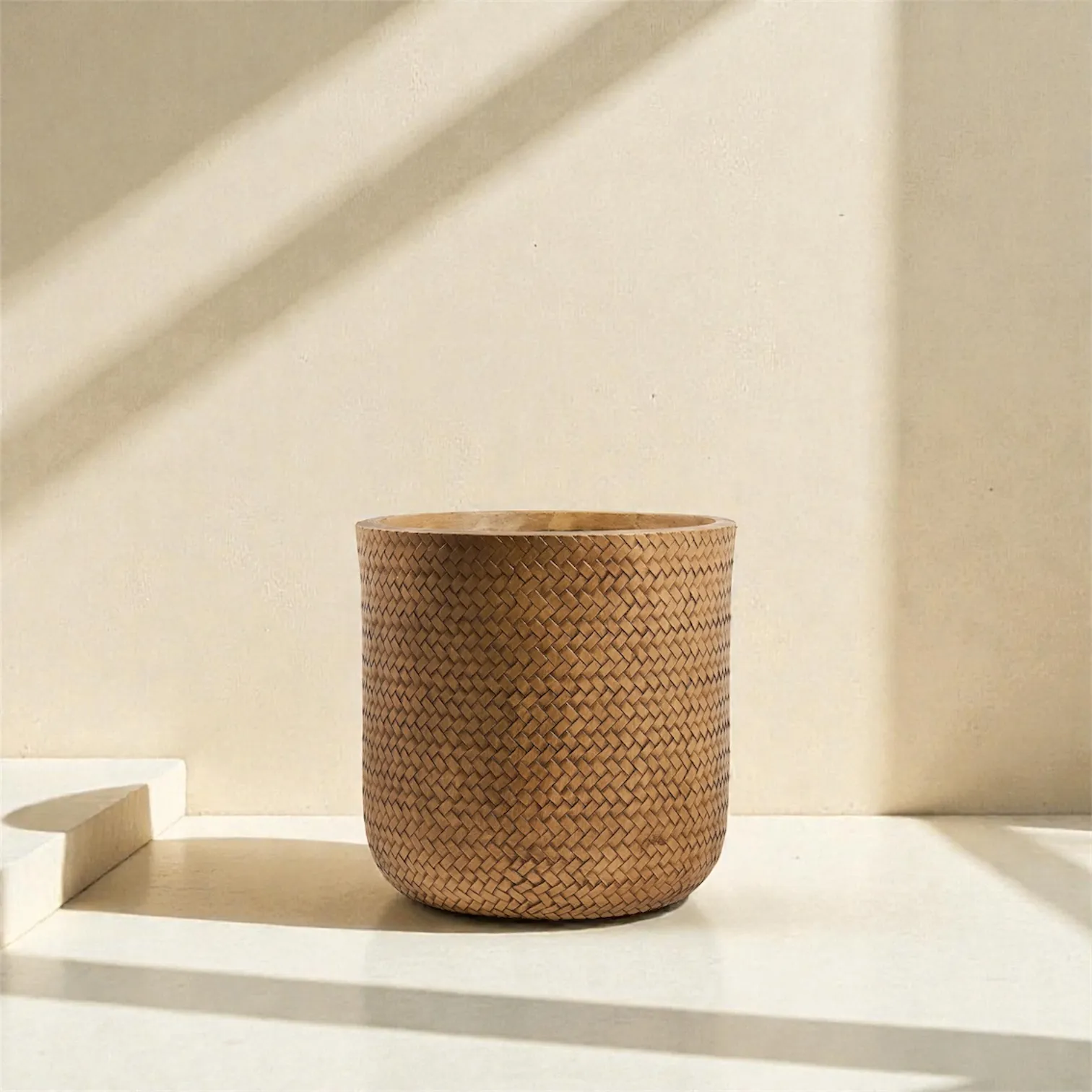 Braid Wooden Planter (Two Sizes)