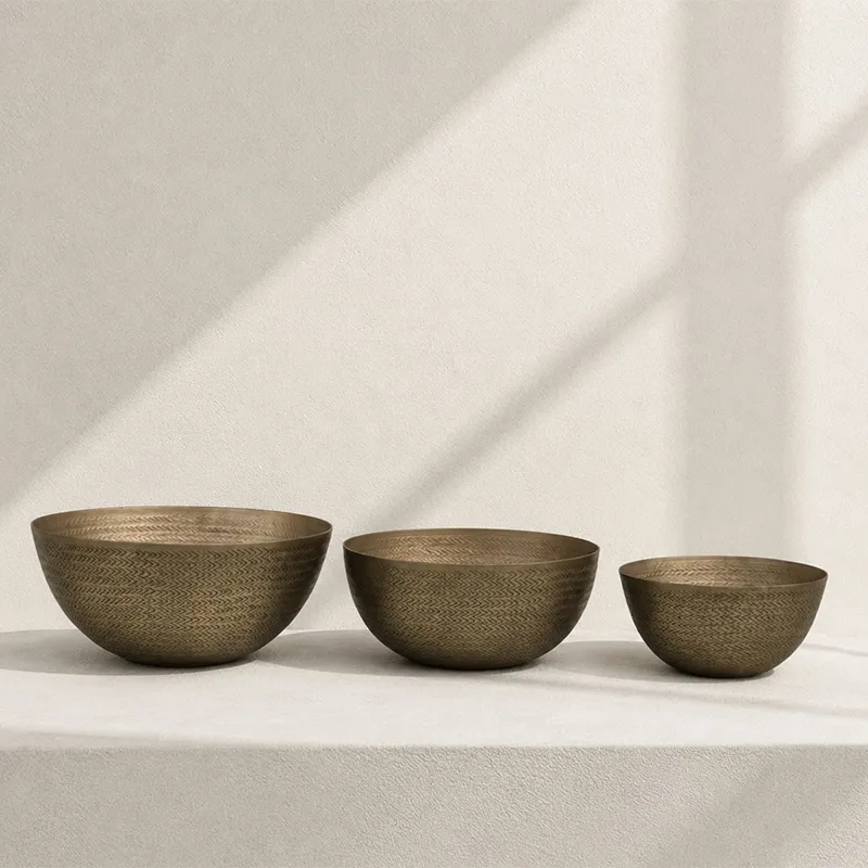 orlin brass bowl - aurelith collection