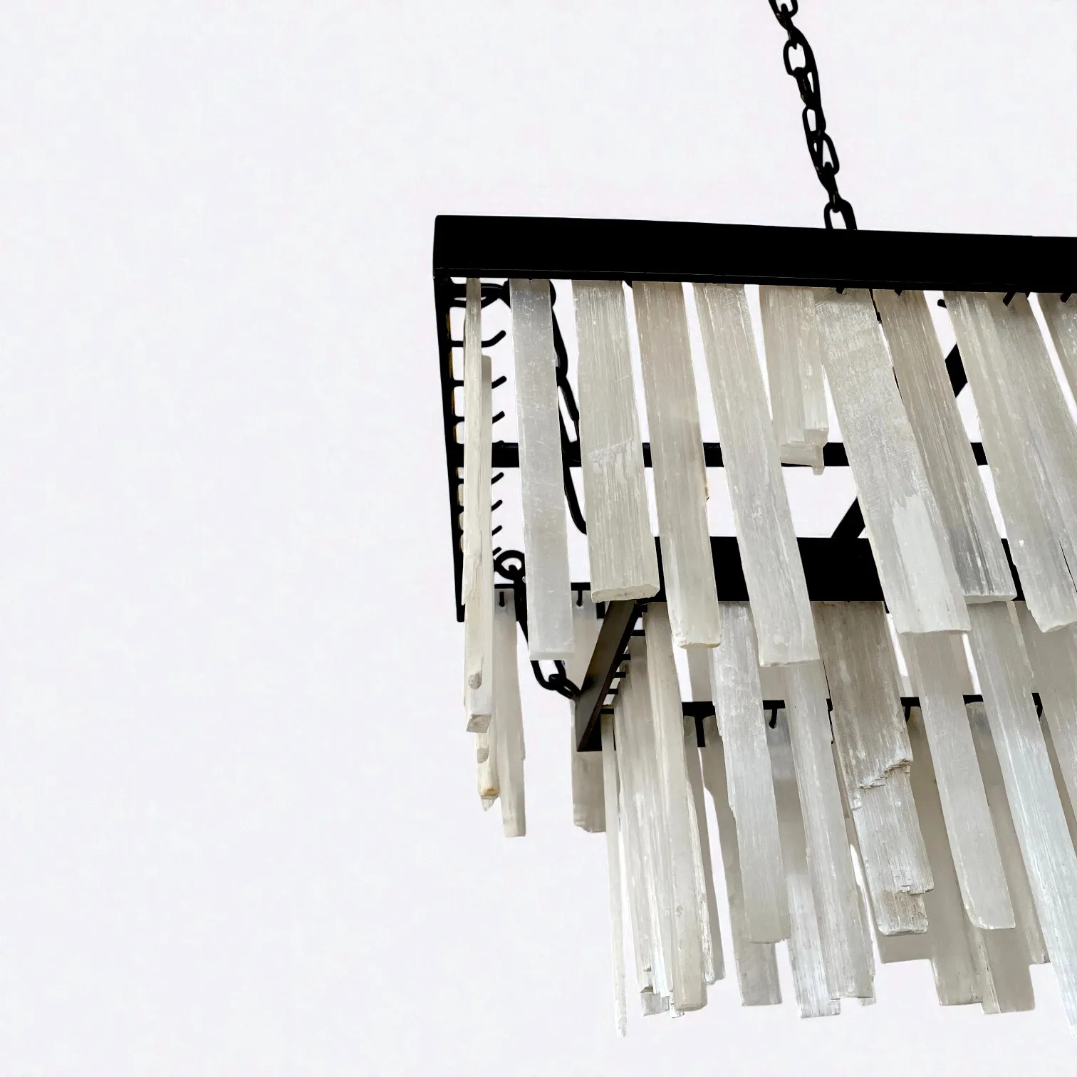 lumia stone chandelier