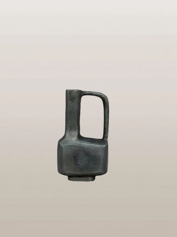 گلدان مجسمه فلزی انتزاعی (M)