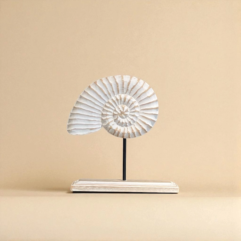 Nautila Snail Sculpture