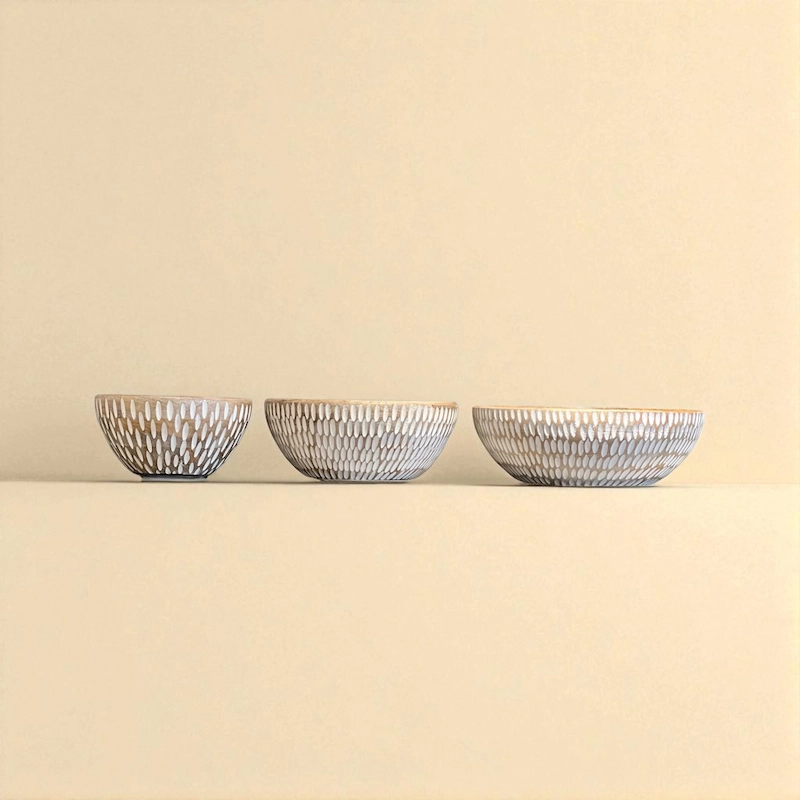 کاسه چوبی Soleil (3 سایز)