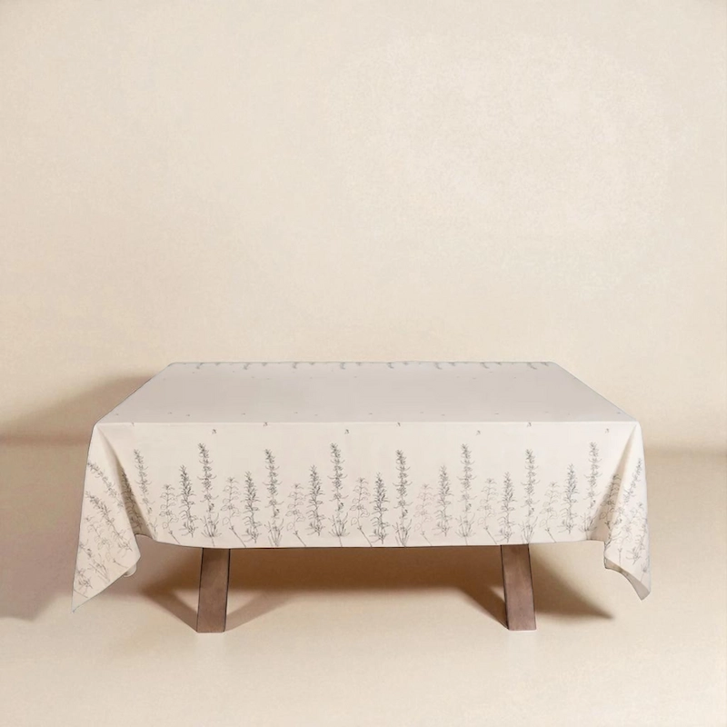 Herbier Rectangular Cotton Tablecloth