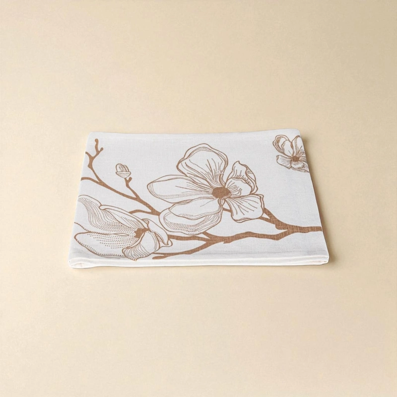 Magnolia Cotton Table Runner