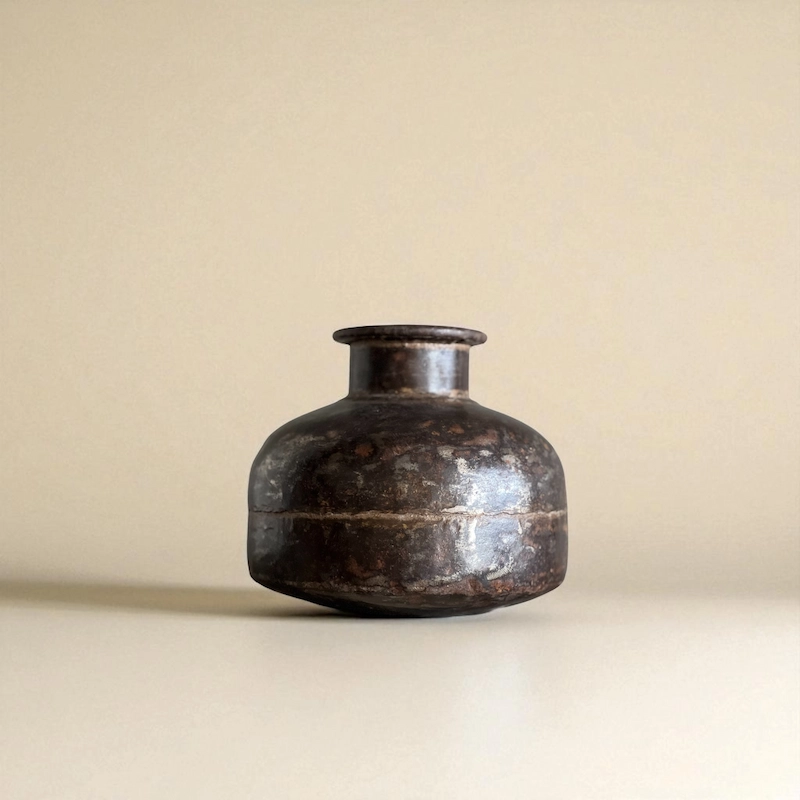 گلدان فلزی آنتیک Matka (قرن نوزدهم)