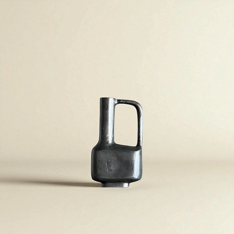 Iron Abstract Sculptural Vase (M)