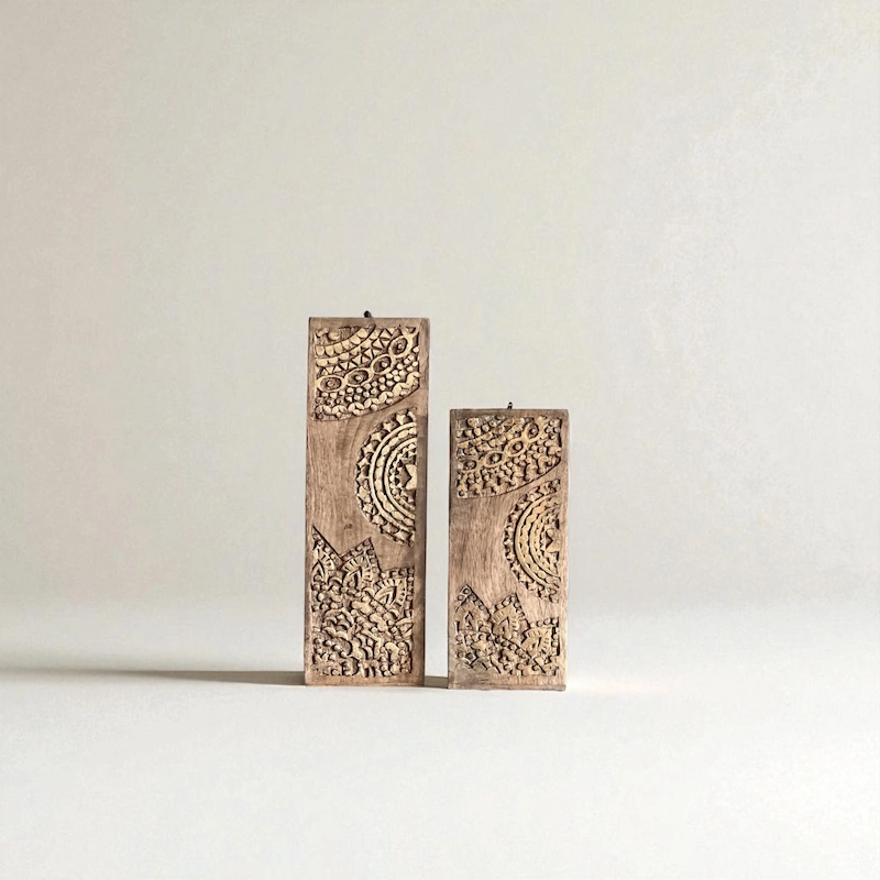 Aurewood - Gilded Candle Holder (2 Sizes)