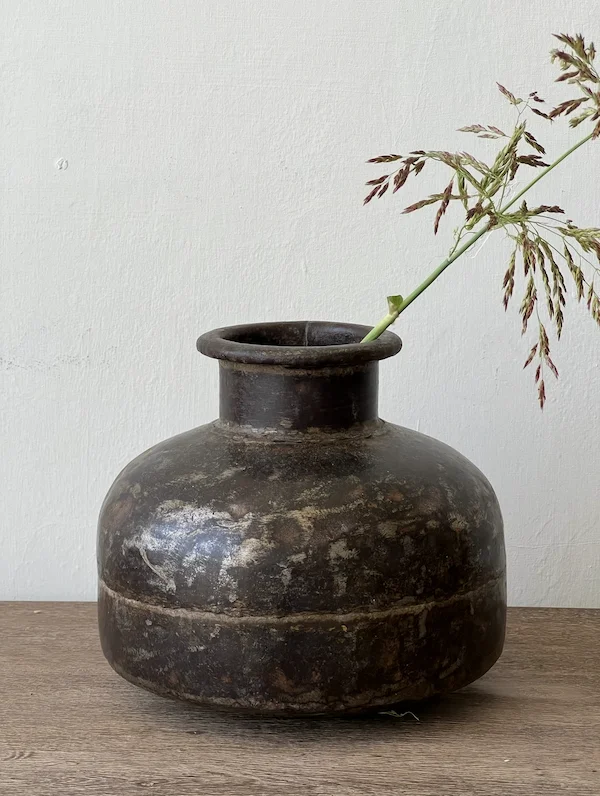 گلدان فلزی آنتیک Matka (قرن نوزدهم)