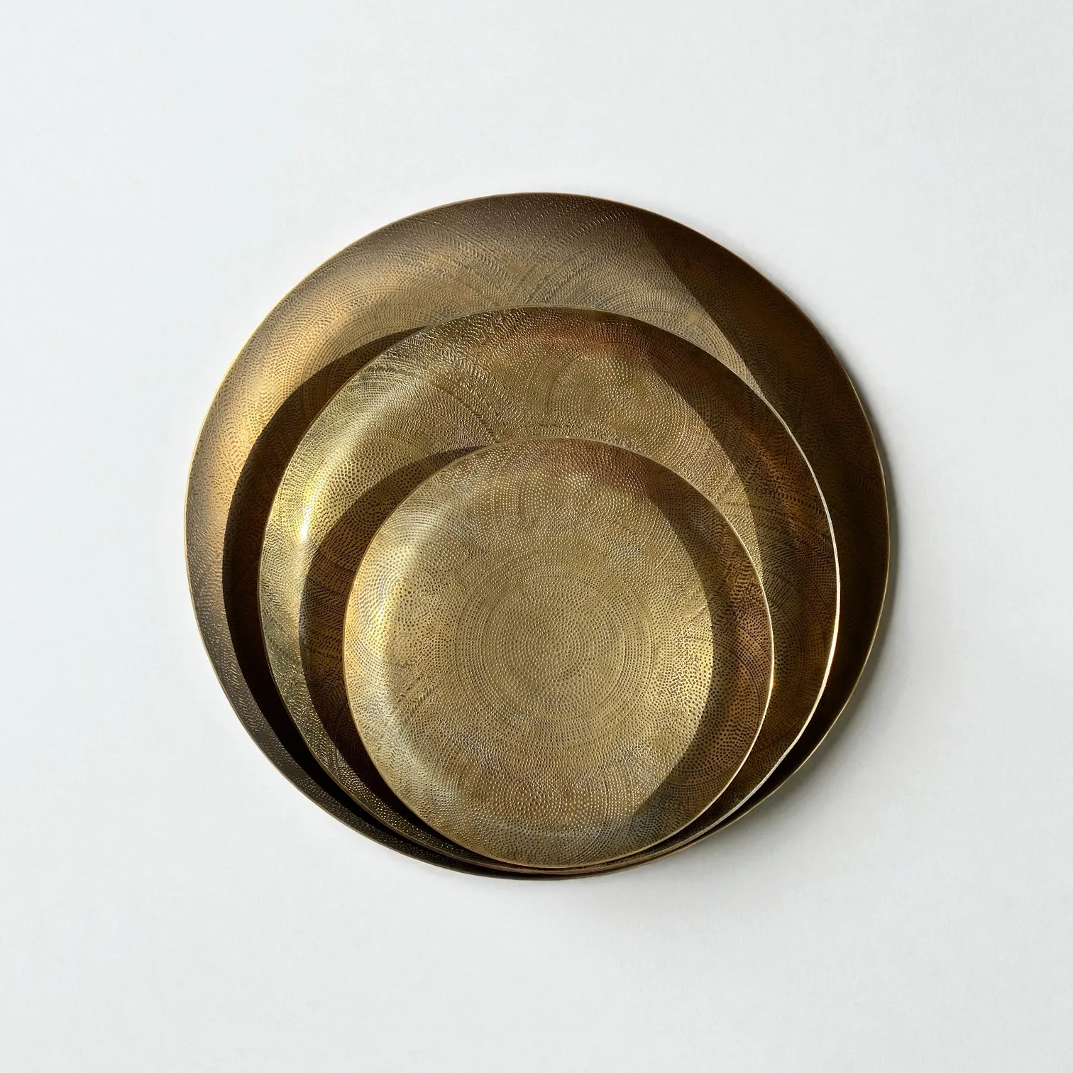 سینی برنجی Solmira ( 3 سایز )